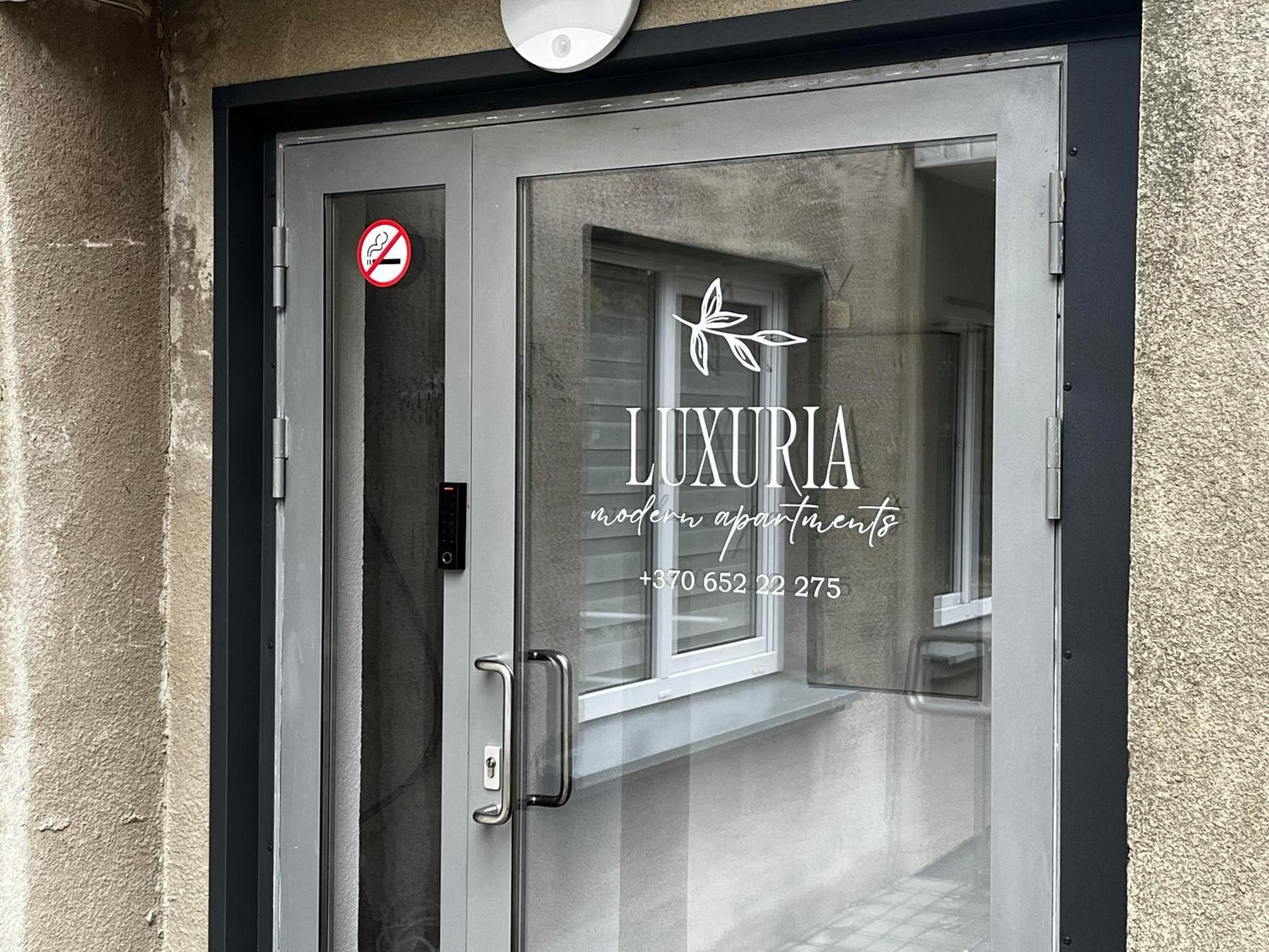 Luxuria Modern Apartments - Self Check-In Šiauliai المظهر الخارجي الصورة